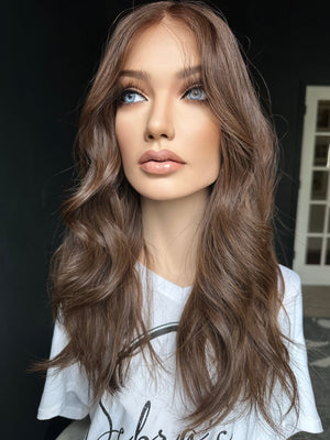 22” ELEGANCE PREMIUM EUROPEAN WIG #2074