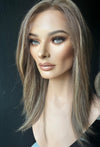 20" IVORY PREMIUM EUROPEAN WIG #2292