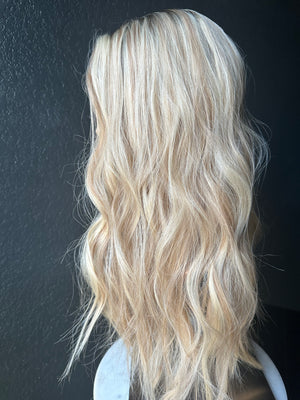 26” IVORY PREMIUM EUROPEAN WIG # 2271