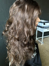 22" IVORY WAVY PREMIUM EUROPEAN WIG #2294