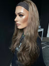 24" HAT/HAIRBAND WAVY WIG PREMIUM EUROPEAN WIG #2111