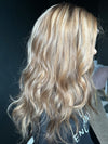 22" ELITE BEACHY WAVE PREMIUM EUROPEAN WIG #2237