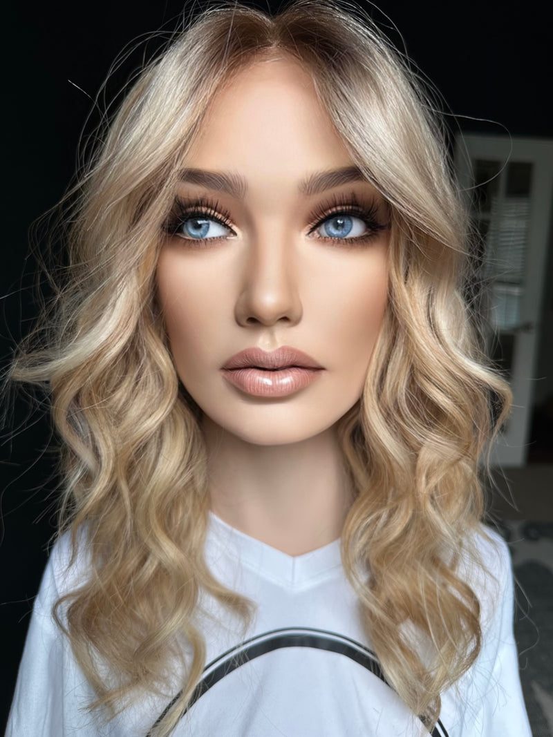 20” ELITE WAVY PREMIUM EUROPEAN WIG #2235