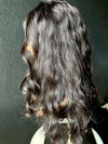 22” LACE TOP WAVY PREMIUM EUROPEAN WIG #2417