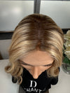 22” IVORY PREMIUM EUROPEAN WIG #2091