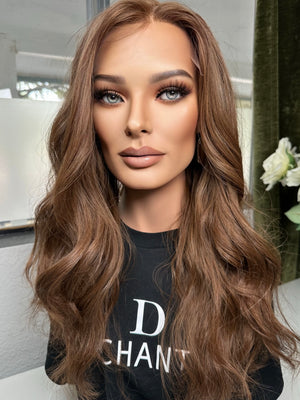 24” ALLURE WAVY PREMIUM EUROPEAN WIG #2178