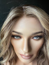 20" IVORY WAVY PREMIUM EUROPEAN WIG #2298