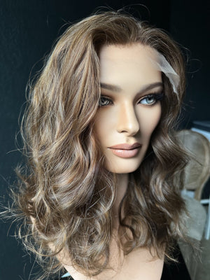 22" ELEGANCE WAVY PREMIUM EUROPEAN WIG #2306