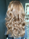 22" IVORY WAVY PREMIUM EUROPEAN WIG #2145