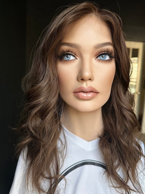 20" ELITE WAVY PREMIUM EUROPEAN WIG #2155