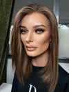 16” IVORY PREMIUM EUROPEAN WIG #2128