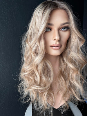 24” ELEGANCE WAVY PREMIUM EUROPEAN WIG #2356