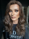 22" IVORY WAVY PREMIUM EUROPEAN WIG #2145