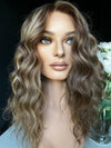 22" IVORY WAVY PREMIUM EUROPEAN WIG #2131