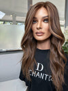 24” IVORY PREMIUM EUROPEAN WIG #2088