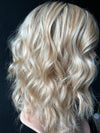 20” IVORY WAVY PREMIUM EUROPEAN WIG # 2301