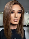 16” IVORY PREMIUM EUROPEAN WIG #2128