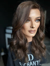 22" IVORY WAVY PREMIUM EUROPEAN WIG #2145