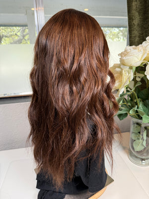 24" ELEGANCE WAVY PREMIUM EUROPEAN WIG #2193