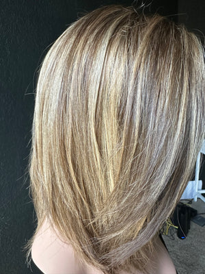 18" LACE TOP PREMIUM EUROPEAN WIG #2316