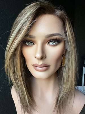 18" LACE TOP PREMIUM EUROPEAN WIG #2316