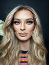 24” IVORY WAVY PREMIUM EUROPEAN WIG #2150