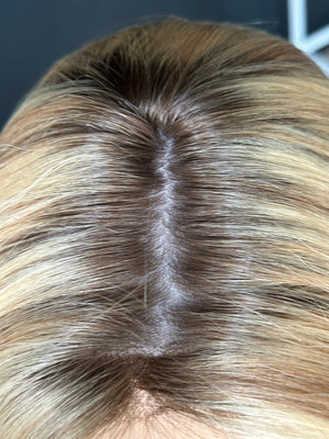 18" IVORY PREMIUM EUROPEAN WIG #2291