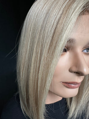 16” IVORY PREMIUM EUROPEAN WIG #2099