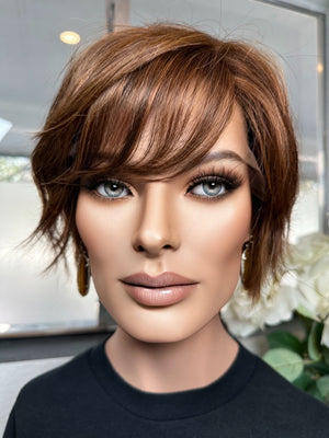 SHORT LAYERED PREMIUM EUROPEAN ALLURE WEFTED WIG #2170