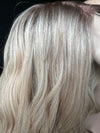 28” IVORY PREMIUM EUROPEAN WIG #2080