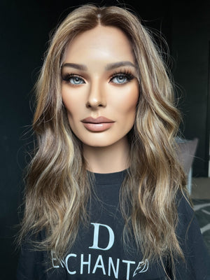 22" ELITE BEACHY WAVE PREMIUM EUROPEAN WIG #2237