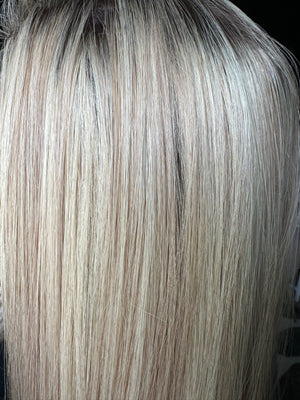14” IVORY PREMIUM EUROPEAN WIG #2100