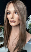 22” IVORY PREMIUM EUROPEAN WIG #2056