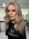 22” IVORY PREMIUM EUROPEAN WIG #2091