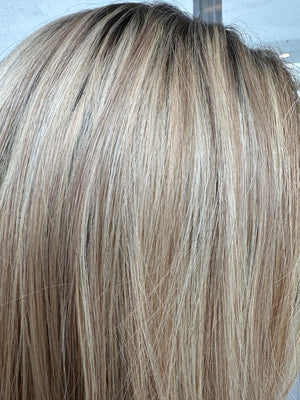 16” IVORY PREMIUM EUROPEAN WIG #2120