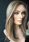 20" IVORY PREMIUM EUROPEAN WIG #2292