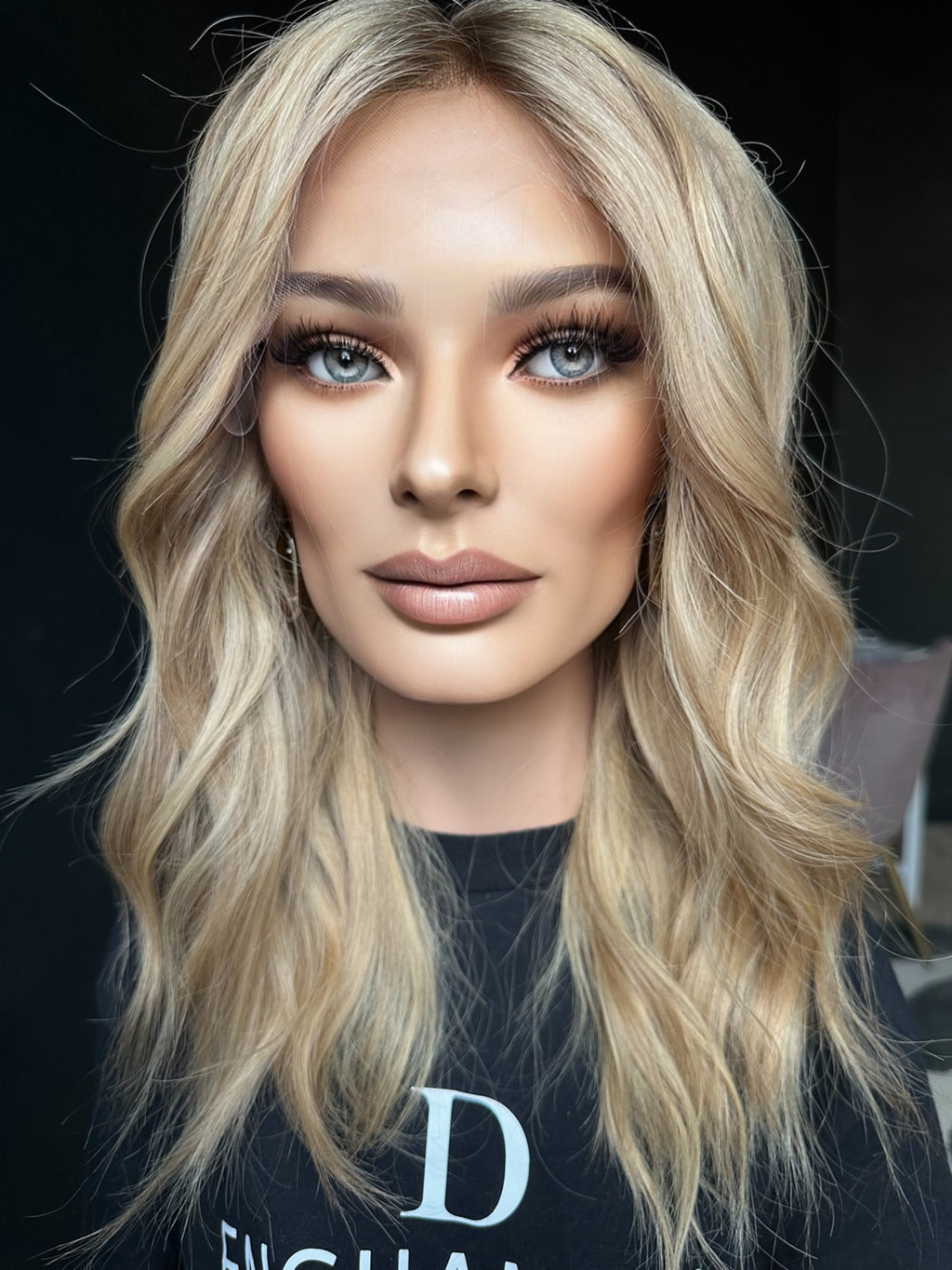 22” LACE TOP PREMIUM EUROPEAN WIG #2196