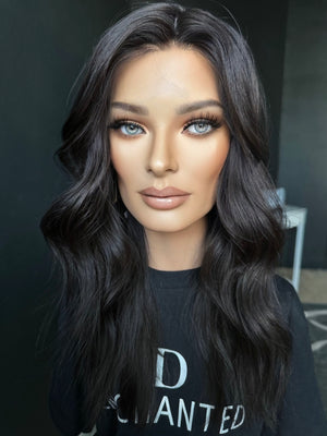 22” ELEGANCE WAVY PREMIUM EUROPEAN WIG #2171