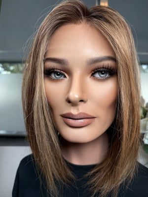 16” IVORY PREMIUM EUROPEAN WIG #2117