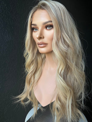 26” IVORY PREMIUM EUROPEAN WIG # 2271