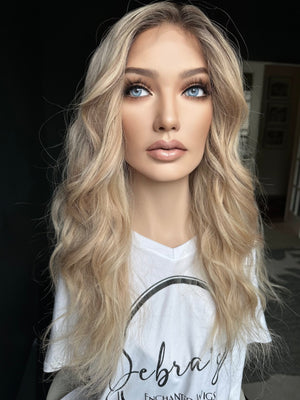 24” ELEGANCE WAVY PREMIUM EUROPEAN WIG #2134
