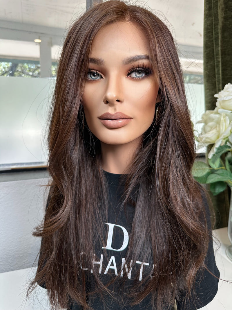 26” LACE TOP PREMIUM EUROPEAN WIG #2189