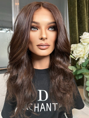 22" ALLURE WAVY PREMIUM EUROPEAN WIG #2186