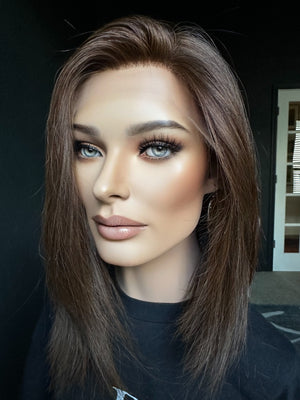 16” IVORY PREMIUM EUROPEAN WIG #2139