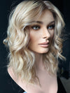 20” IVORY WAVY PREMIUM EUROPEAN WIG # 2301