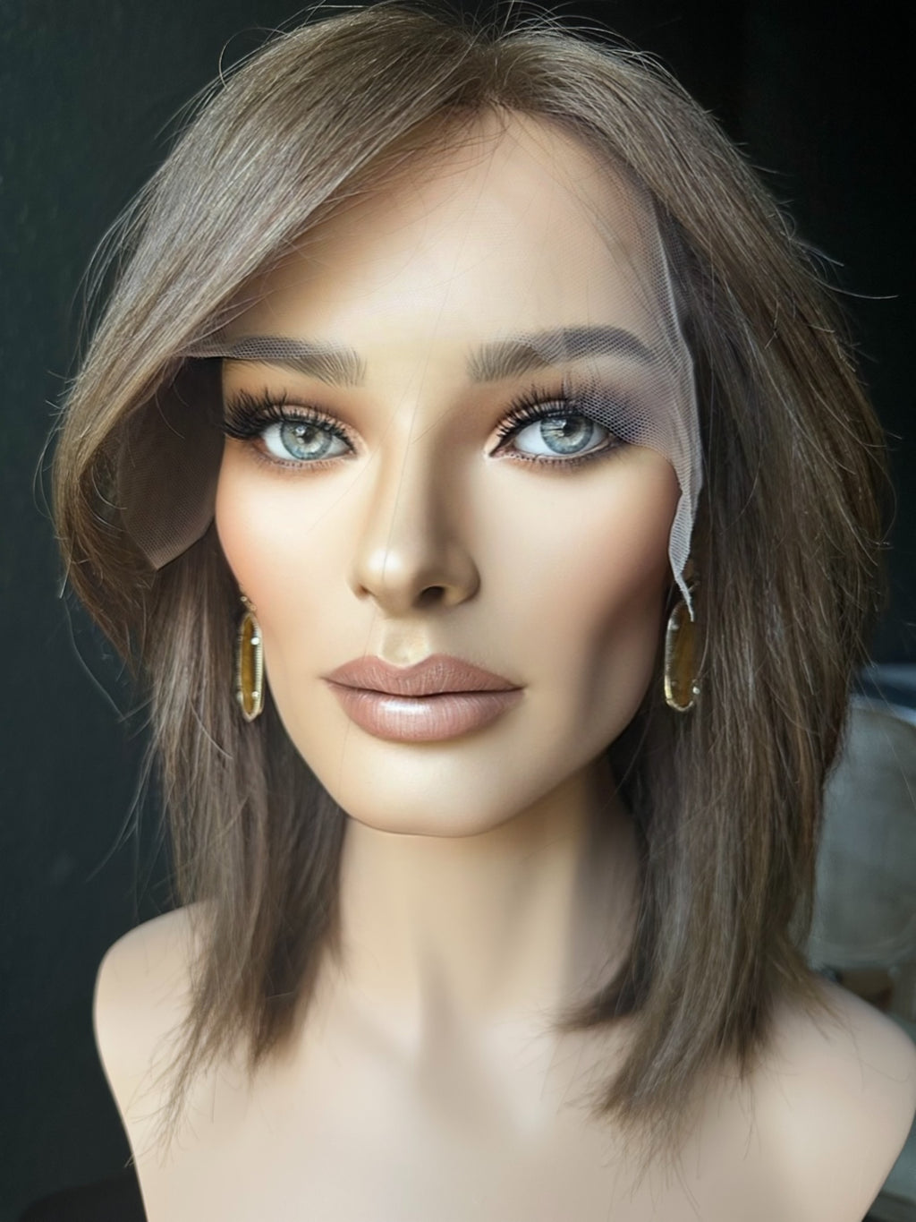 18" LACE TOP PREMIUM EUROPEAN WIG #2354