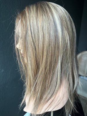 20" IVORY PREMIUM EUROPEAN WIG #2292