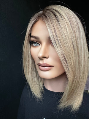 16” IVORY PREMIUM EUROPEAN WIG #2120