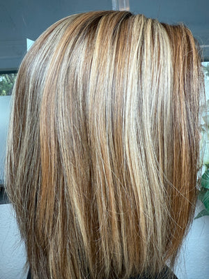 16” IVORY PREMIUM EUROPEAN WIG #2117