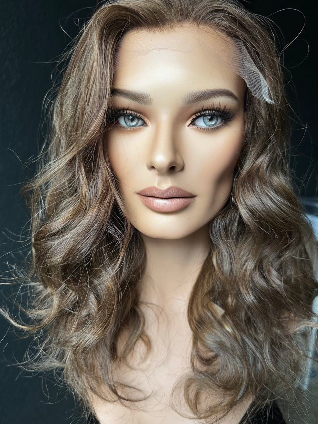 22" ELEGANCE WAVY PREMIUM EUROPEAN WIG #2306